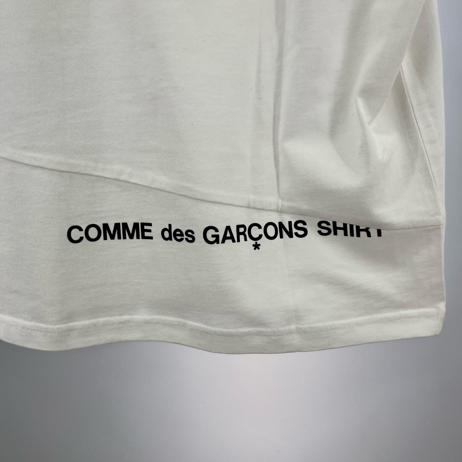 半袖Ｔシャツ ×COMME des GARCONS SHIRT Box Logo Tee M M ホワイト