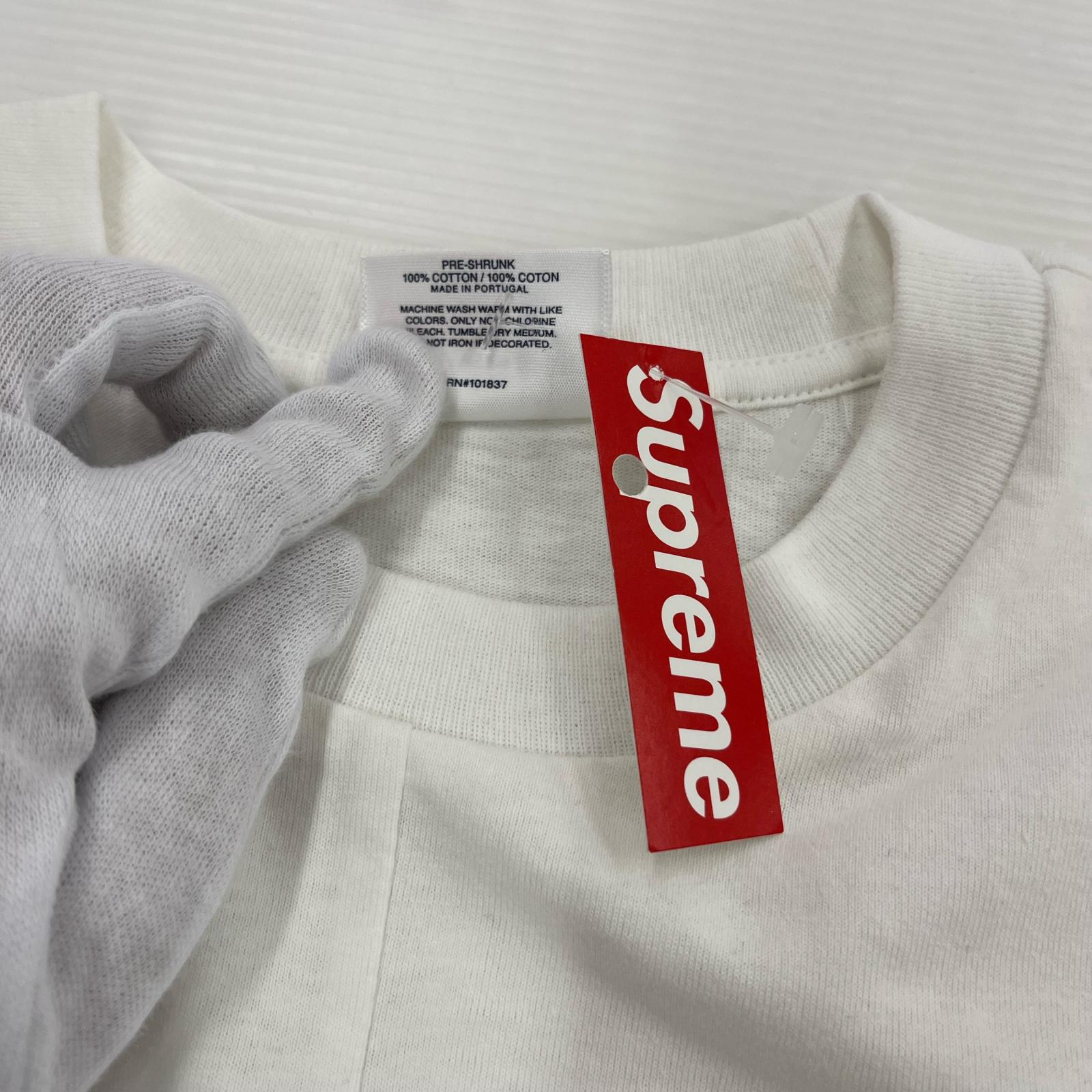 半袖Ｔシャツ ×COMME des GARCONS SHIRT Box Logo Tee M M ホワイト