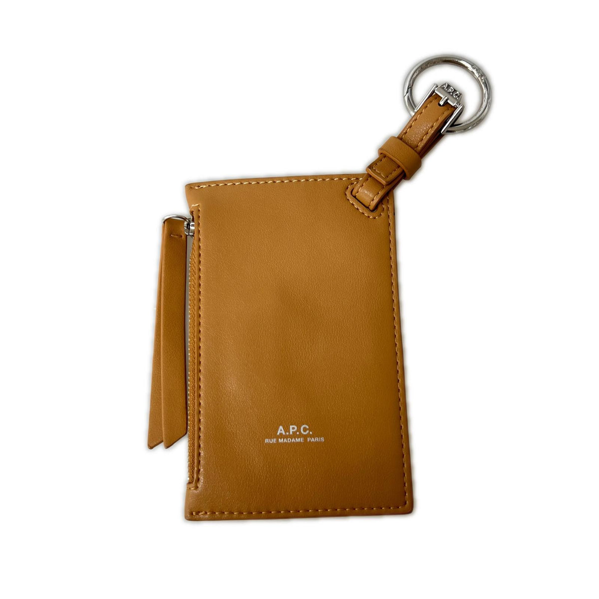 コンパクトウォレット PORTE-MONNAIE NINO キャメル ブラウン