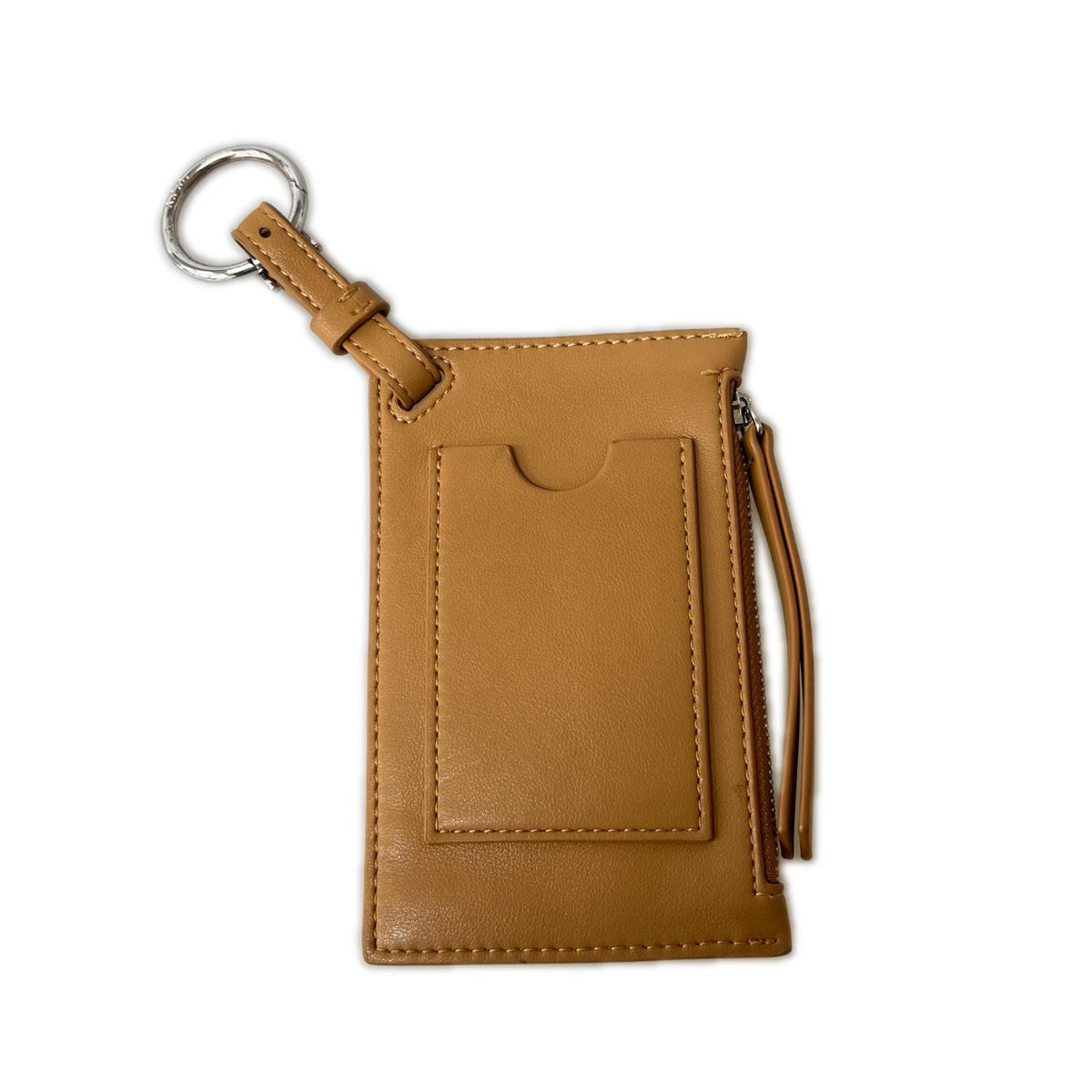 コンパクトウォレット PORTE-MONNAIE NINO キャメル ブラウン
