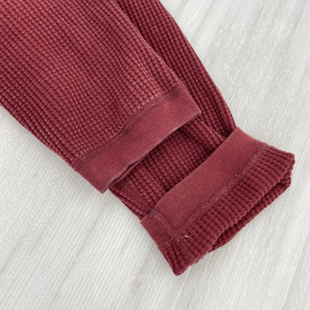 長袖Ｔシャツ 25SS THERMAL 2 TONE 赤白 (L) L