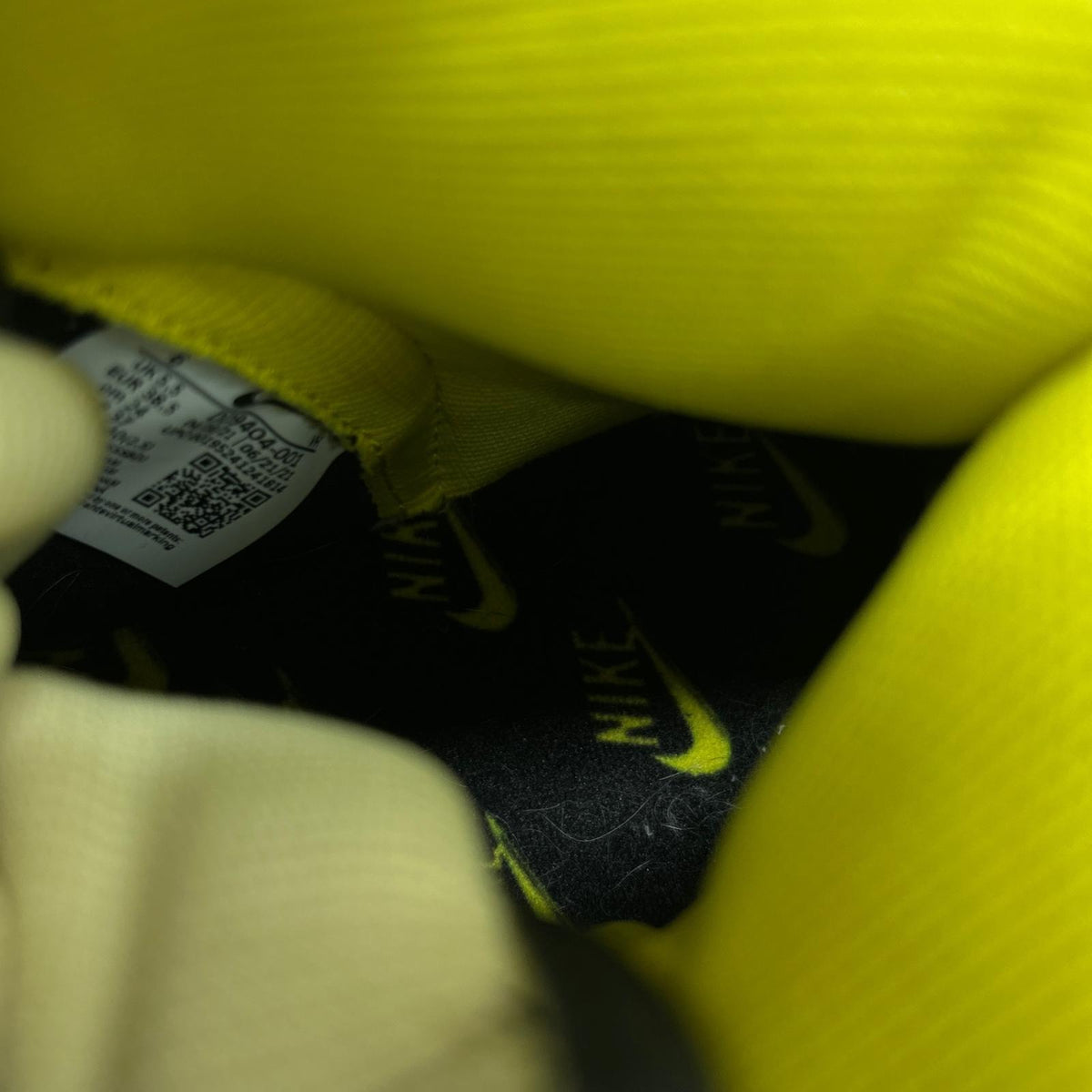 スニーカー DUNK HI 1985 SP YELLO ACIL WASH/24cm 24cm (US6 UK5 1/2 EU38)