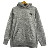 パーカー バックスクエアロゴ パーカー　霜降り グレー　M M グレー
