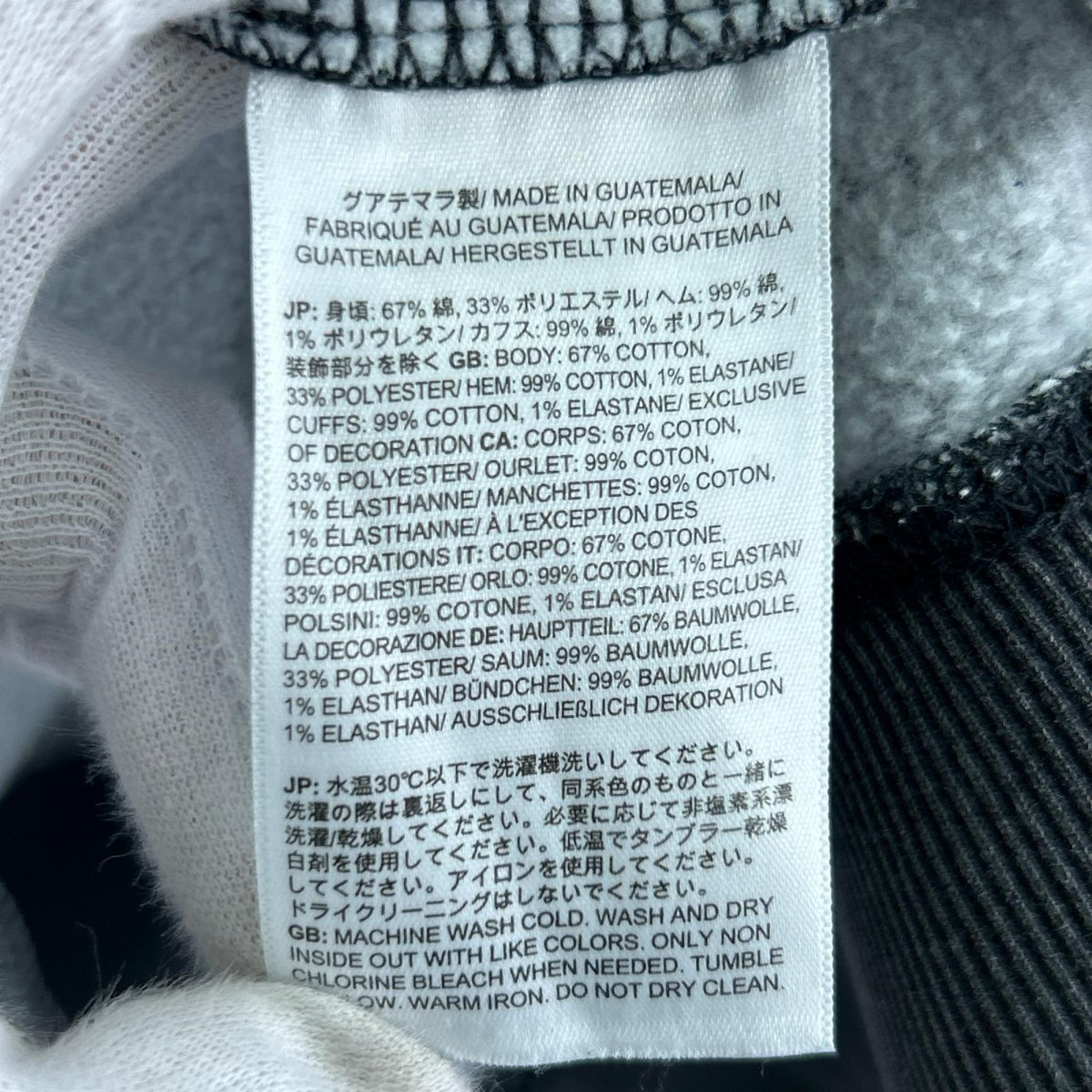 パーカー ×THE NORTH FACE/Pigment Printed Hooded グレー
