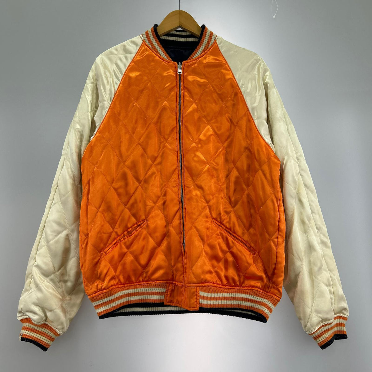 ジャケット スカジャン ネイビー L L