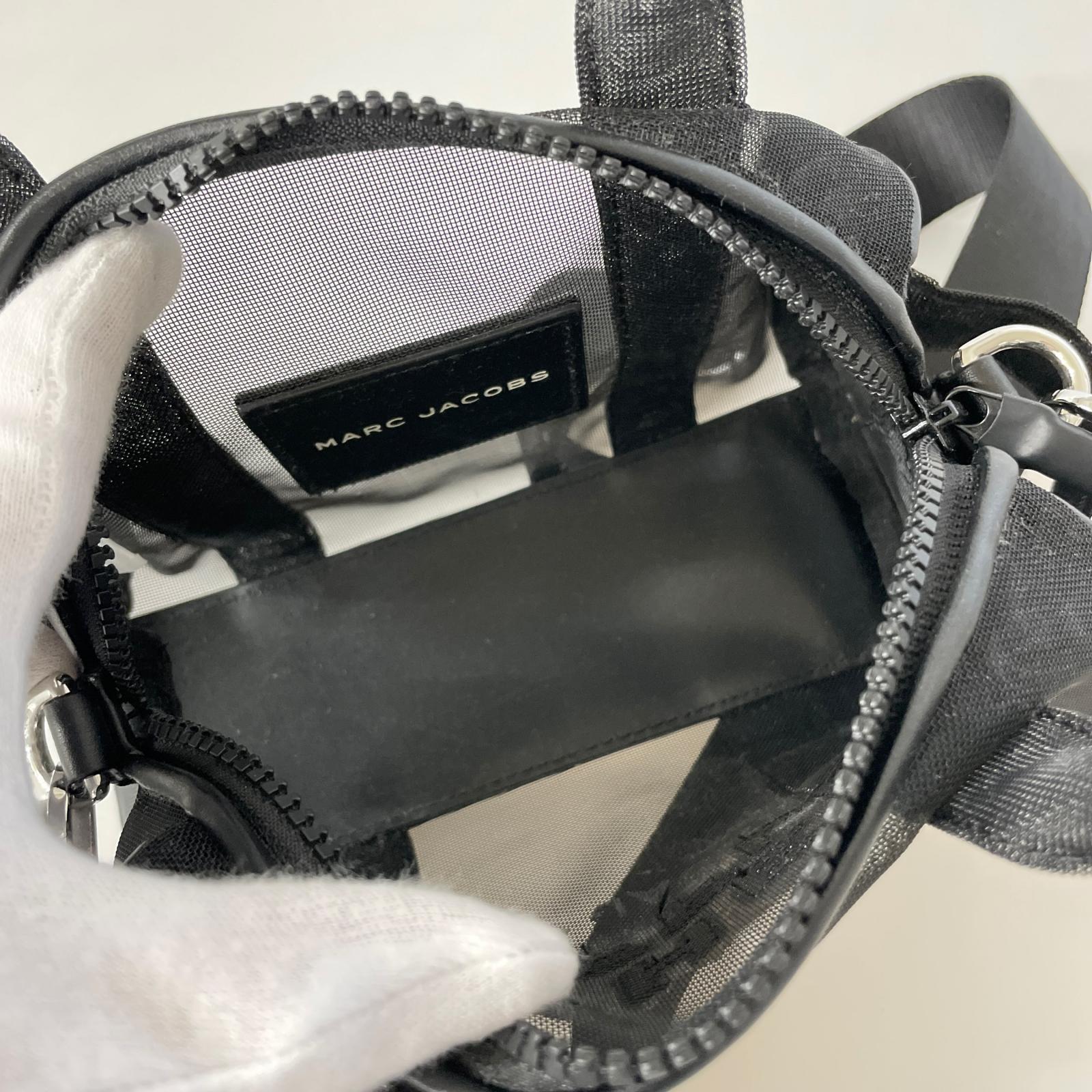 ショルダーバッグ THE DUFFLE 黒 メッシュ ブラック