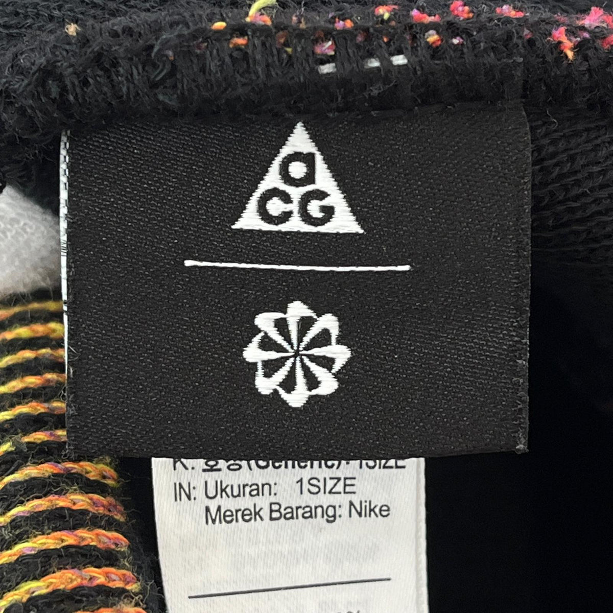 ニットキャップ ACG/SC WL P peak beanie マルチカラー