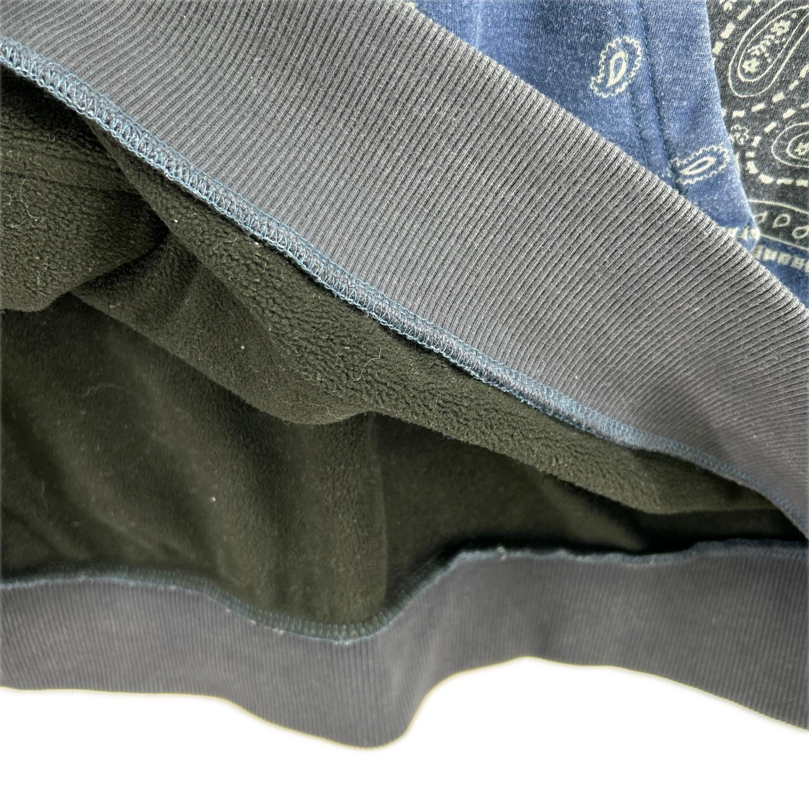 ジャケット RVCA ジャケット ペイズリー柄 NV L ネイビー