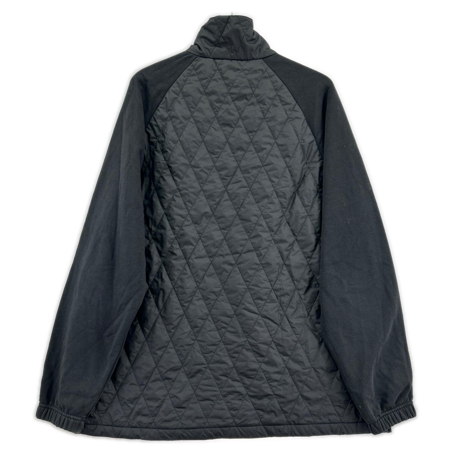 ジャケット adidas キルティングジャケットBK ブラック