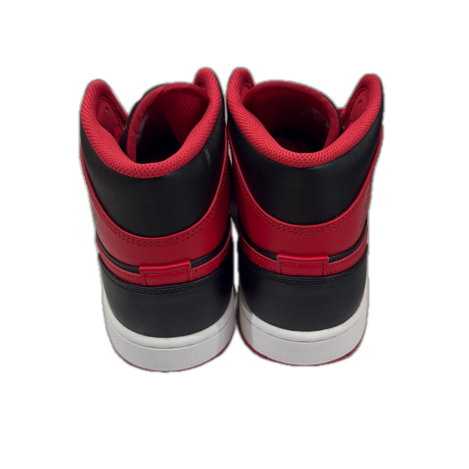 スニーカー Air Jordan 1 Mid Bred Toe 27cm (US9 UK8 1/2 EU44)