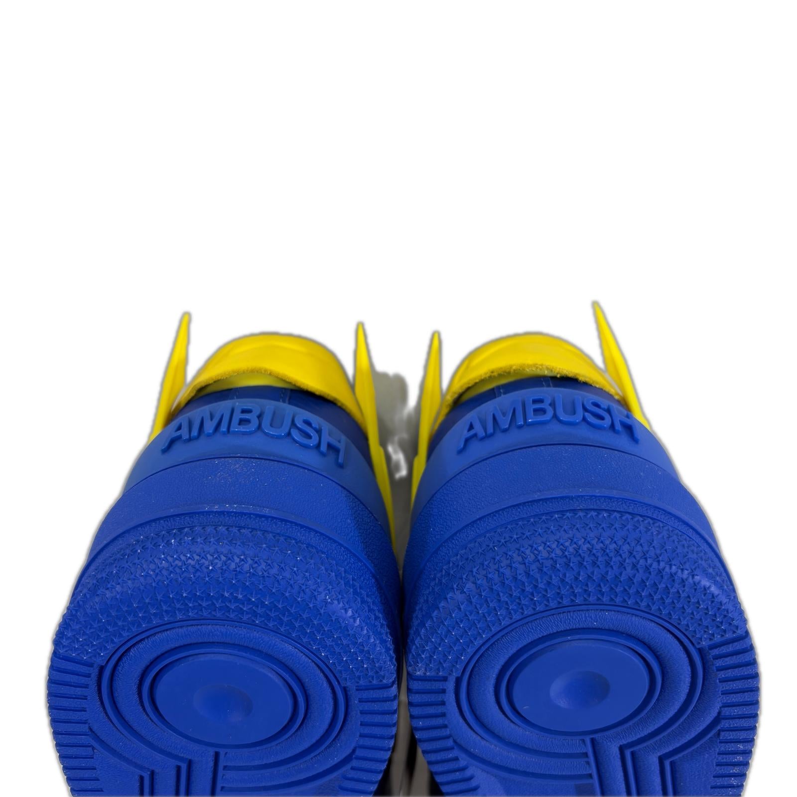 スニーカー Air Force 1 Low Game Royal/Vivid Sulfur 27cm (US9 UK8 1/2 EU44)