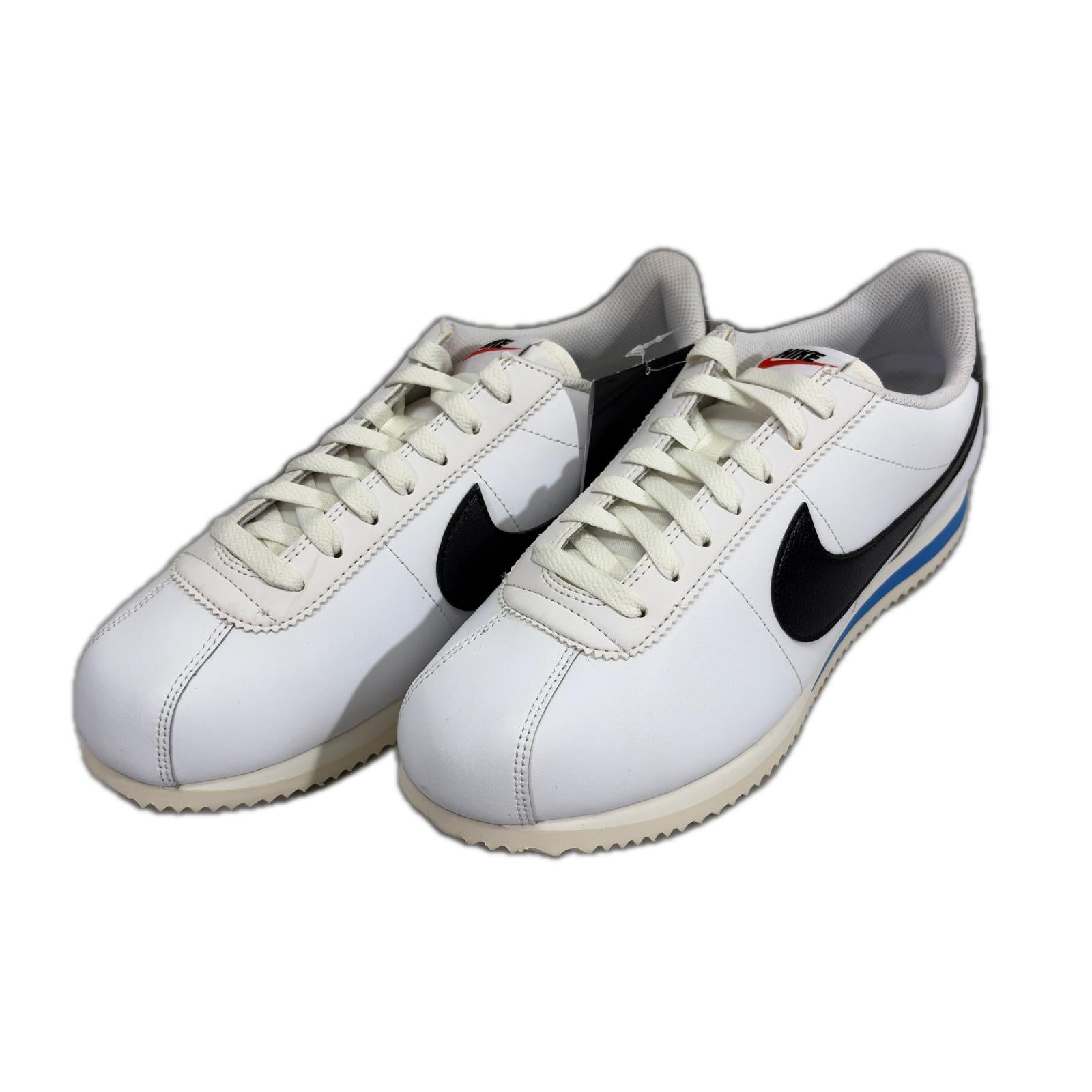 スニーカー Cortez White and Black 27cm (US9 UK8 1/2 EU44)