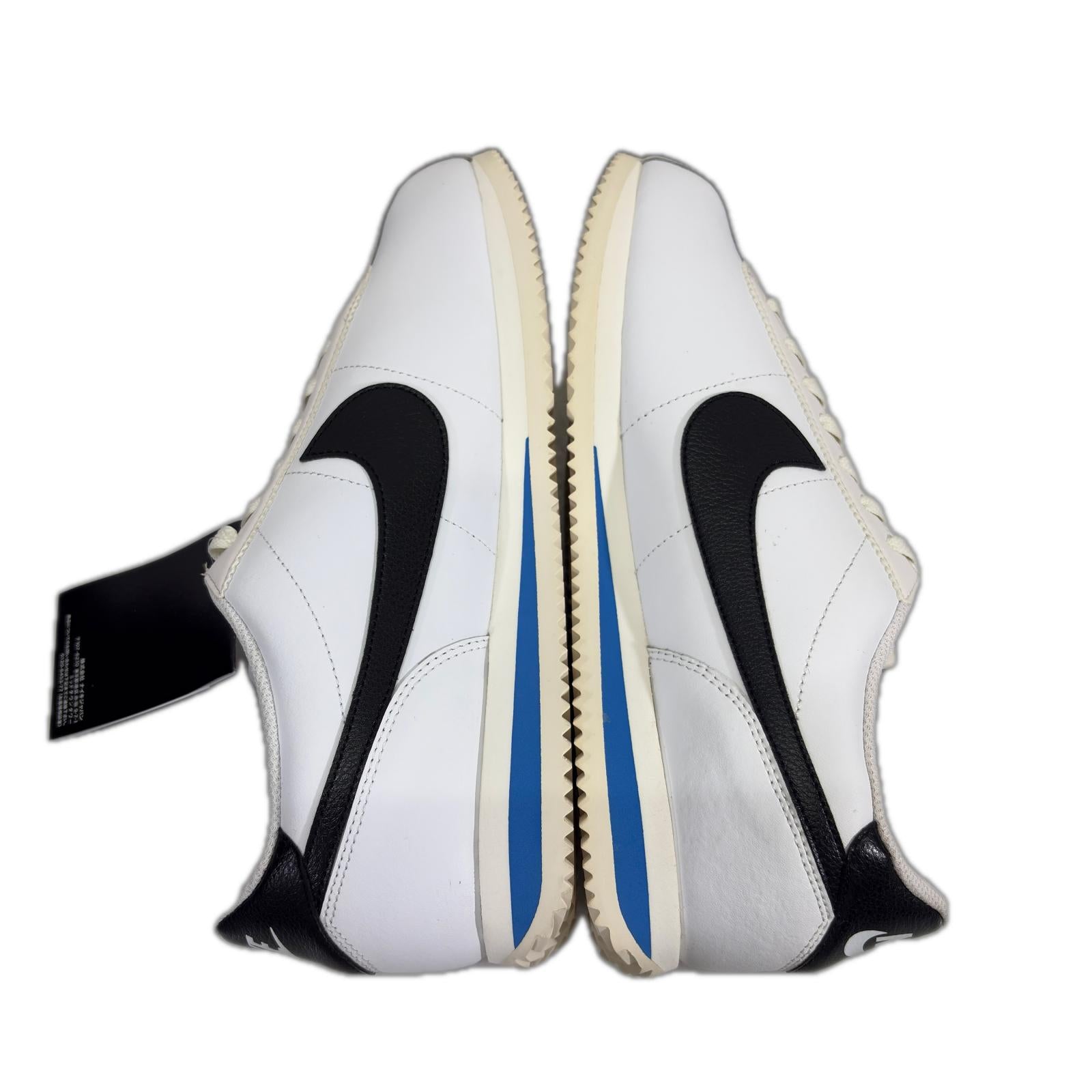 スニーカー Cortez White and Black 27cm (US9 UK8 1/2 EU44)