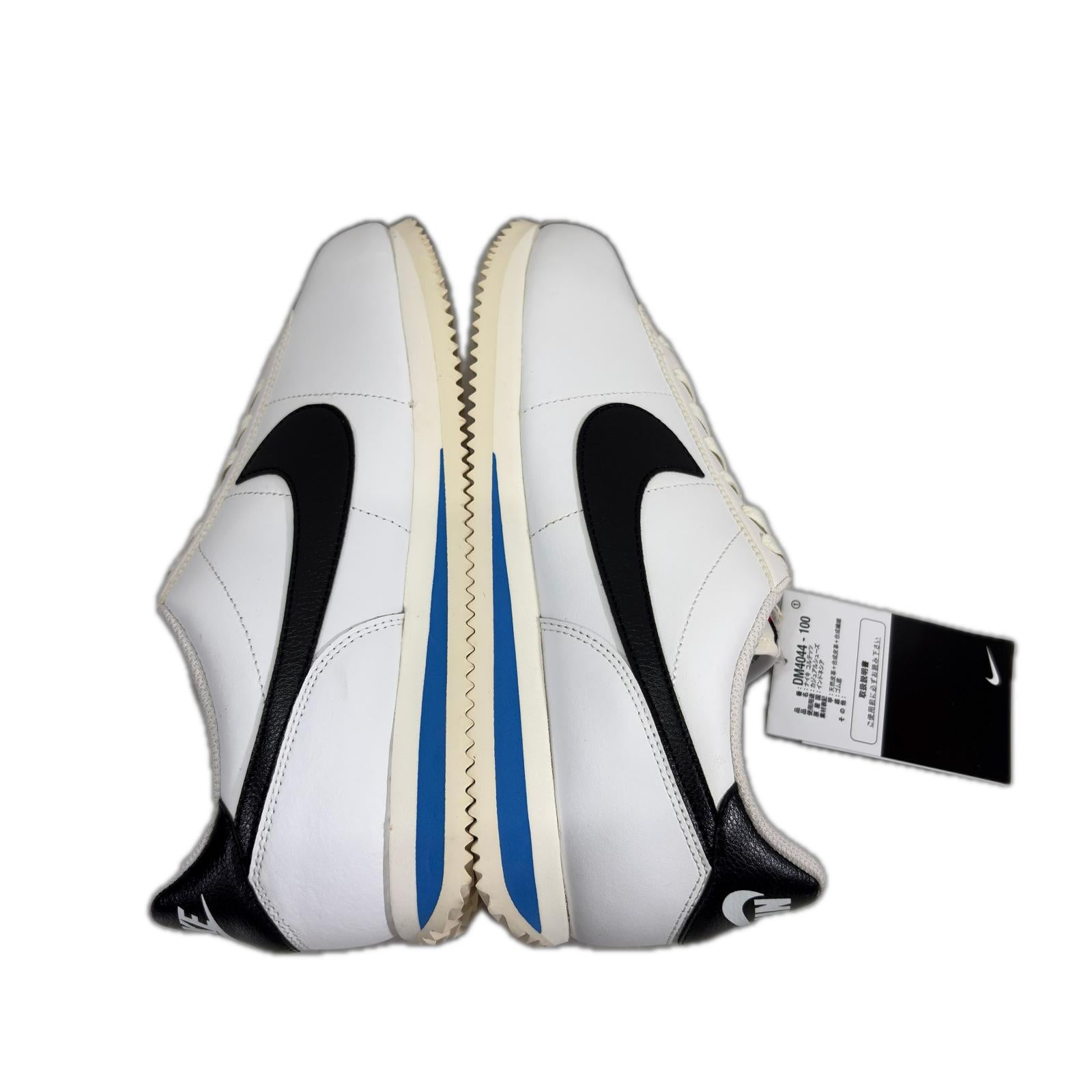 スニーカー Cortez White and Black 27cm (US9 UK8 1/2 EU44)