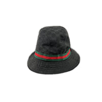 GUCCI 帽子 シェリーライン 黒 (XL) LL 023441