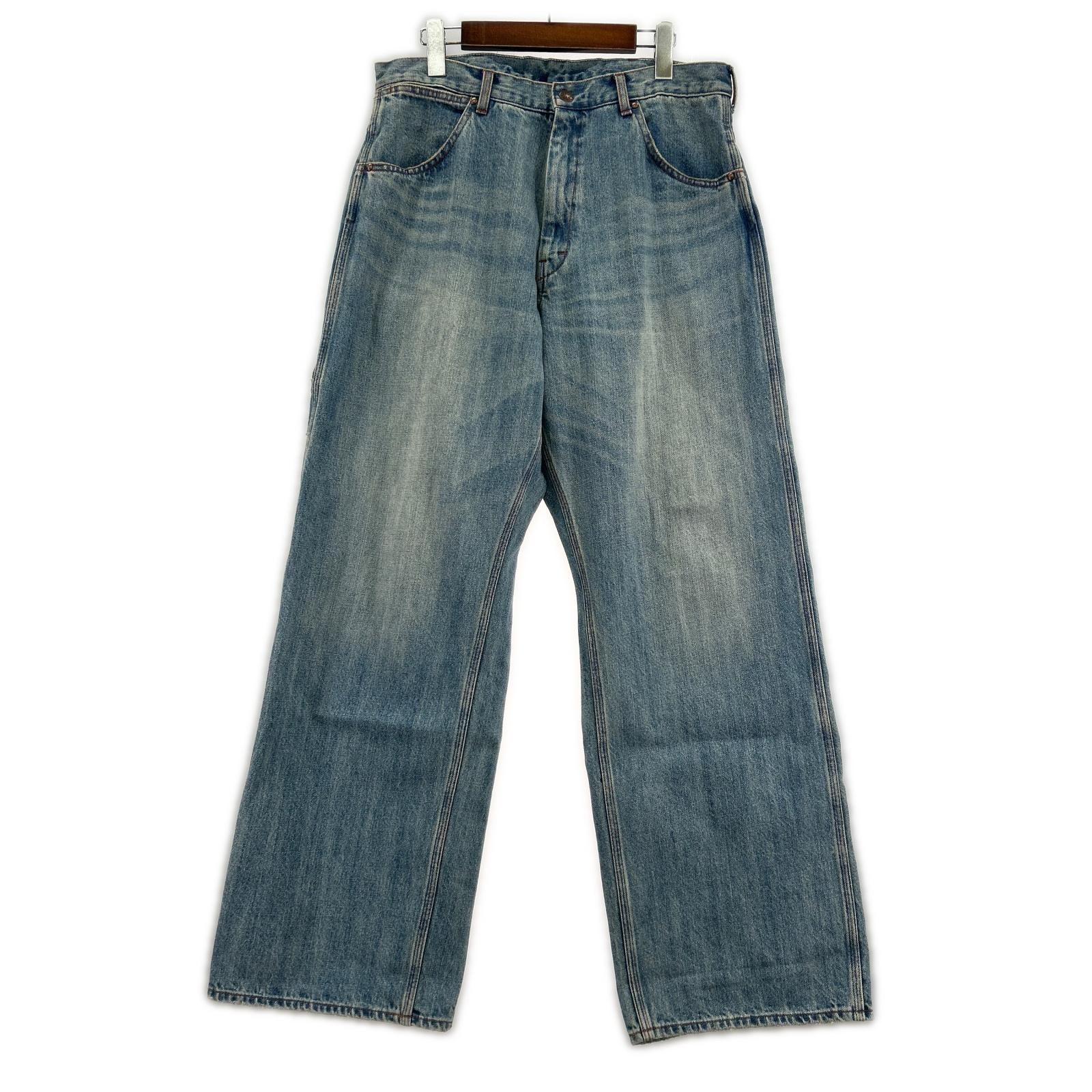 デニムパンツ 26ss COMPILE × BIG MAC ペインターデニム 40 ブルー