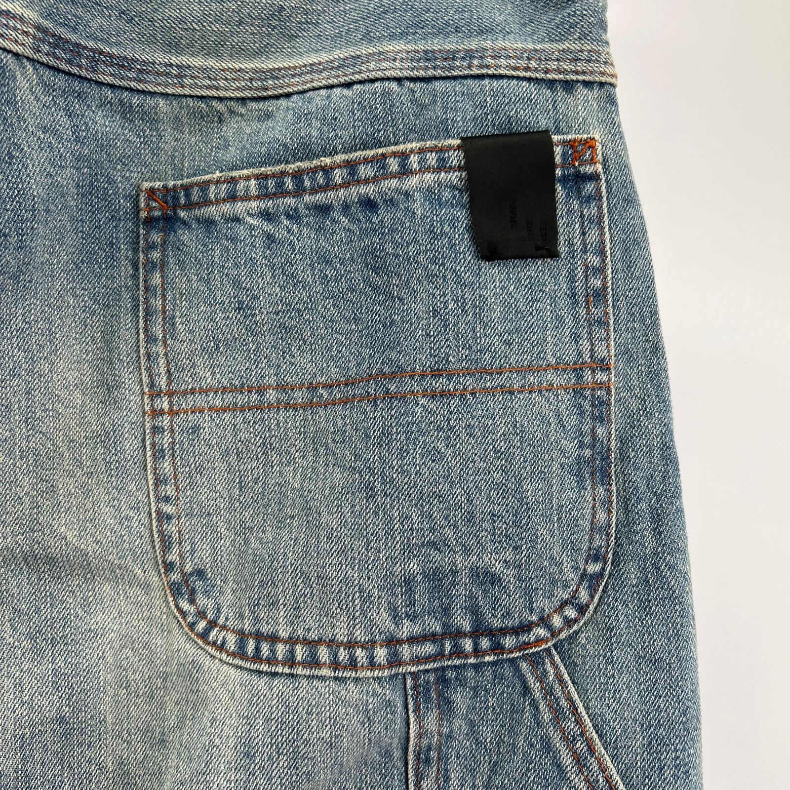 デニムパンツ 26ss COMPILE × BIG MAC ペインターデニム 40 ブルー