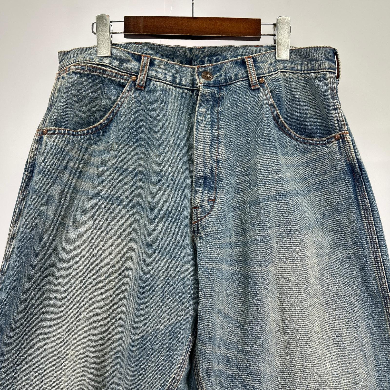 デニムパンツ 26ss COMPILE × BIG MAC ペインターデニム 40 ブルー