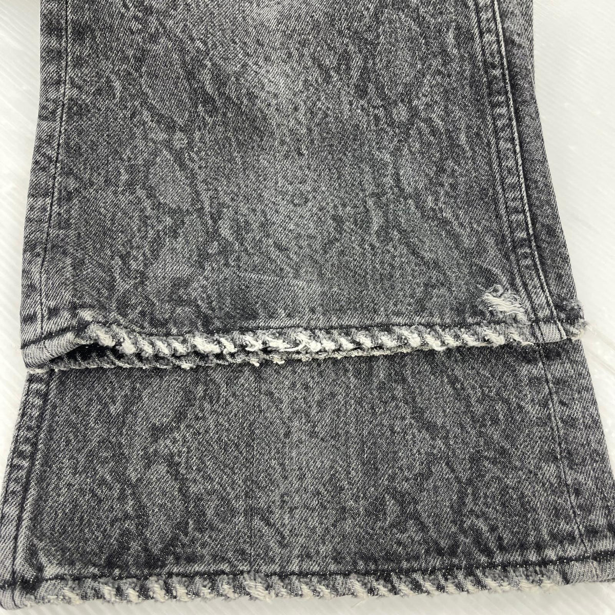 デニムパンツ DAIRIKU 23AW Python Flare Denim Pants パイソンデニム 25 ブラック 25 ブラック