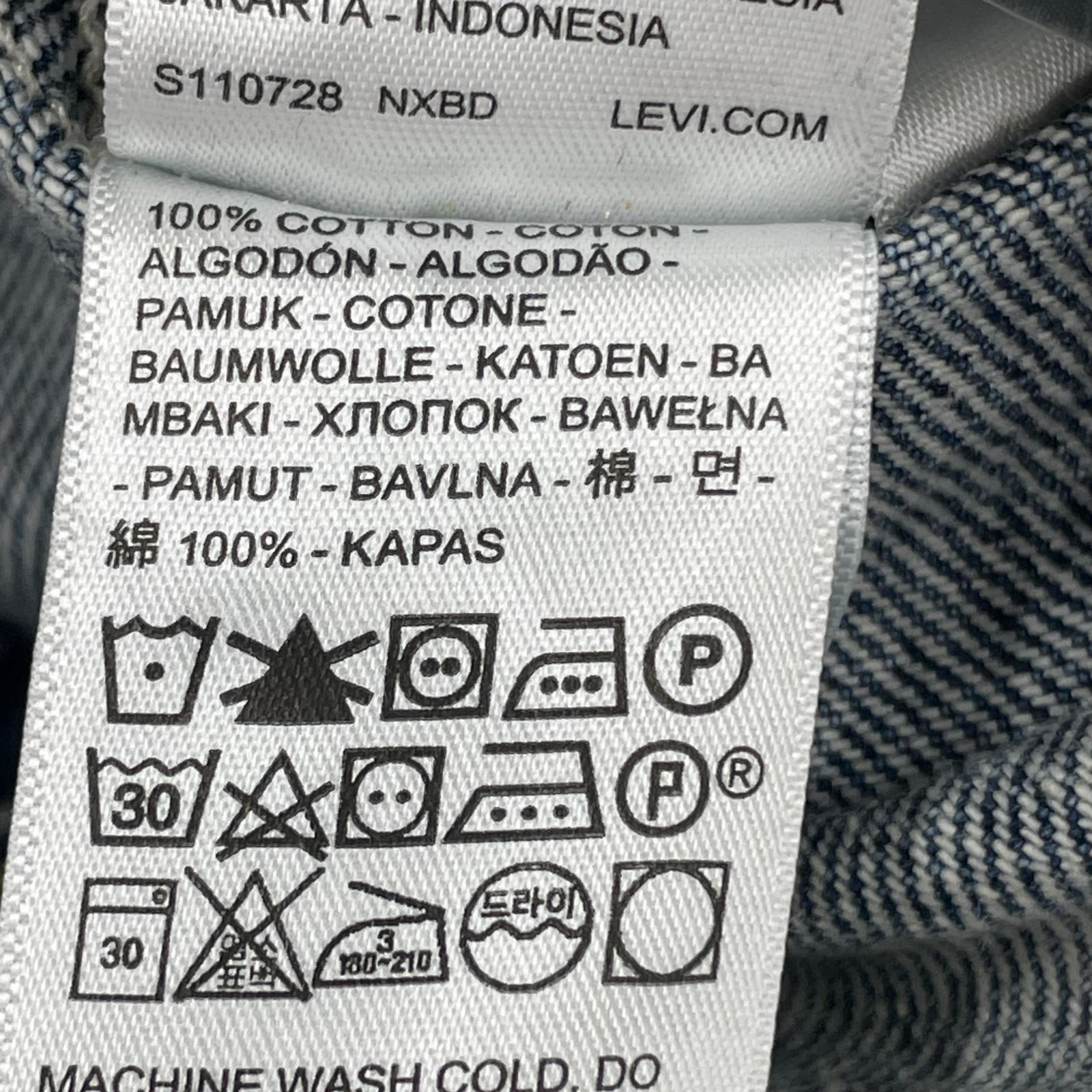 デニムジャケット TYPE Ⅱ デニムトラッカージャケット RELAXED S ブルー