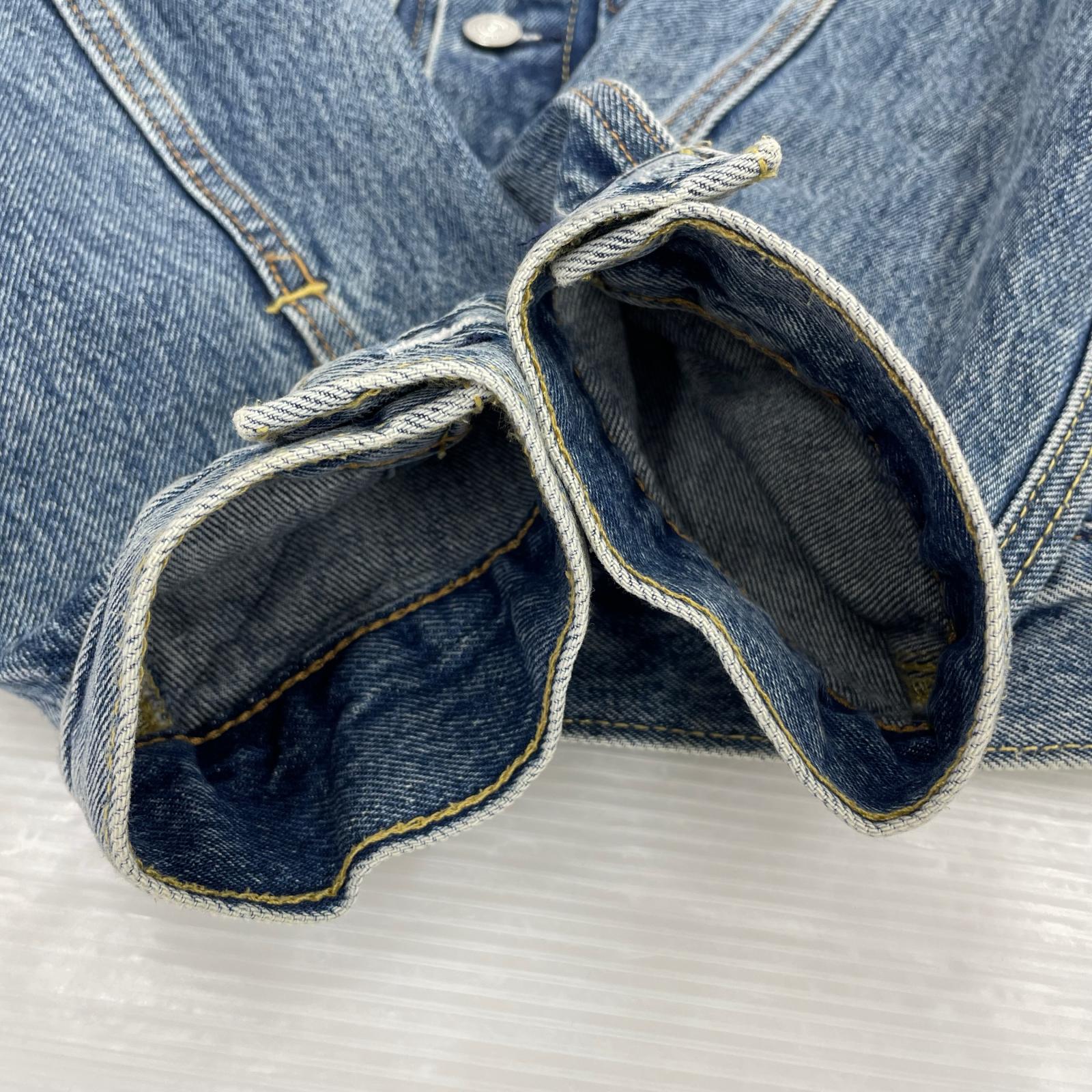 デニムジャケット TYPE Ⅱ デニムトラッカージャケット RELAXED S ブルー