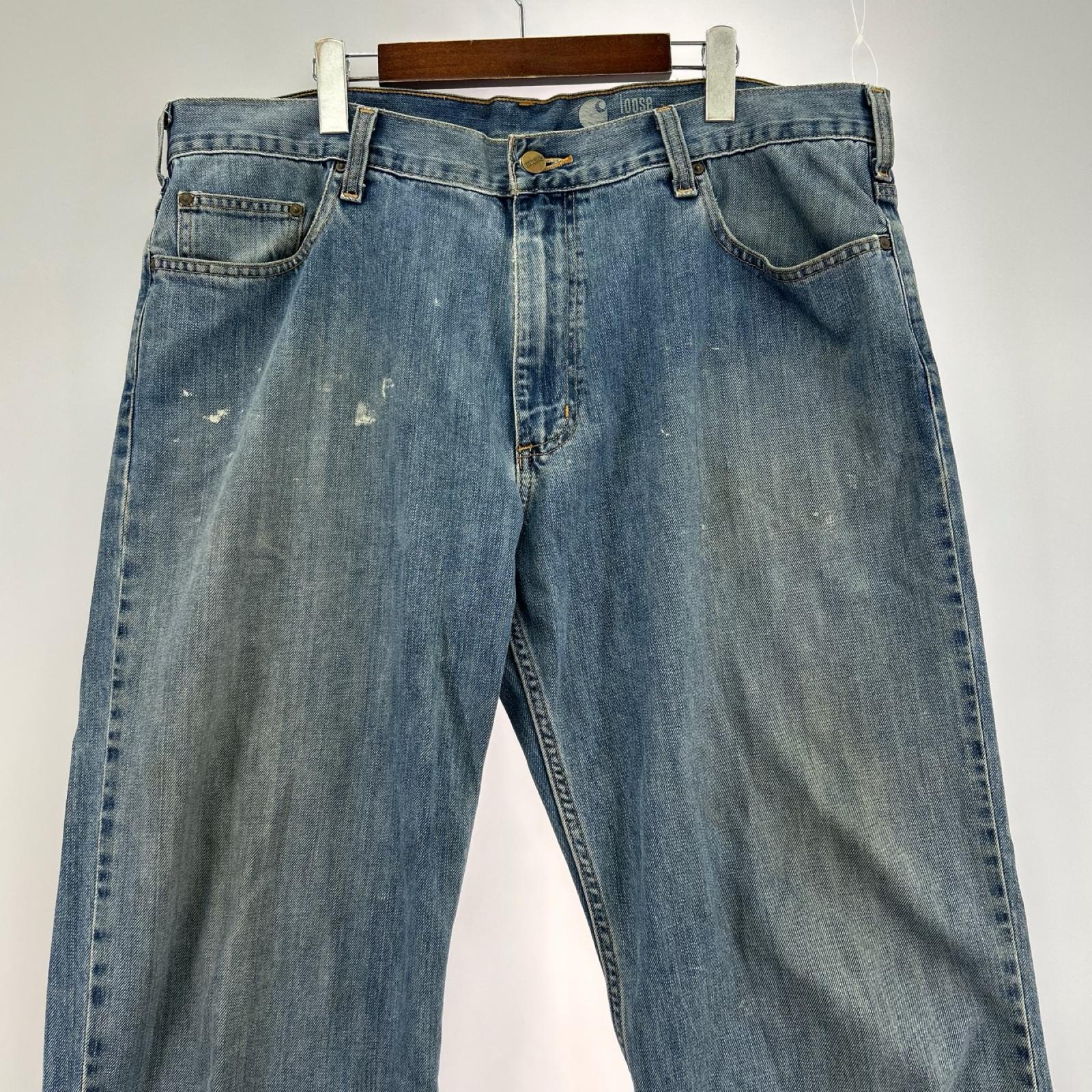デニムパンツ loose fit (W38) 38 ブルー
