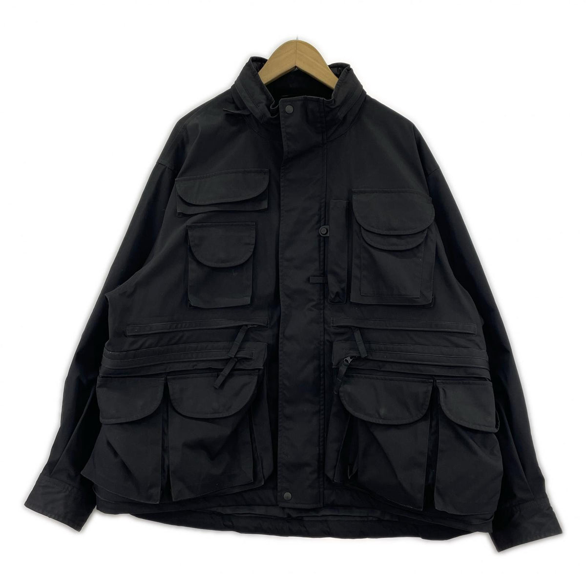 ジャケット TECH PERFECT FISHING JACKET blk M ブラック