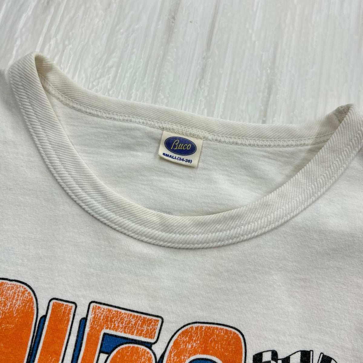 半袖Ｔシャツ ﾌﾟﾘﾝﾄtee 白 S S ホワイト