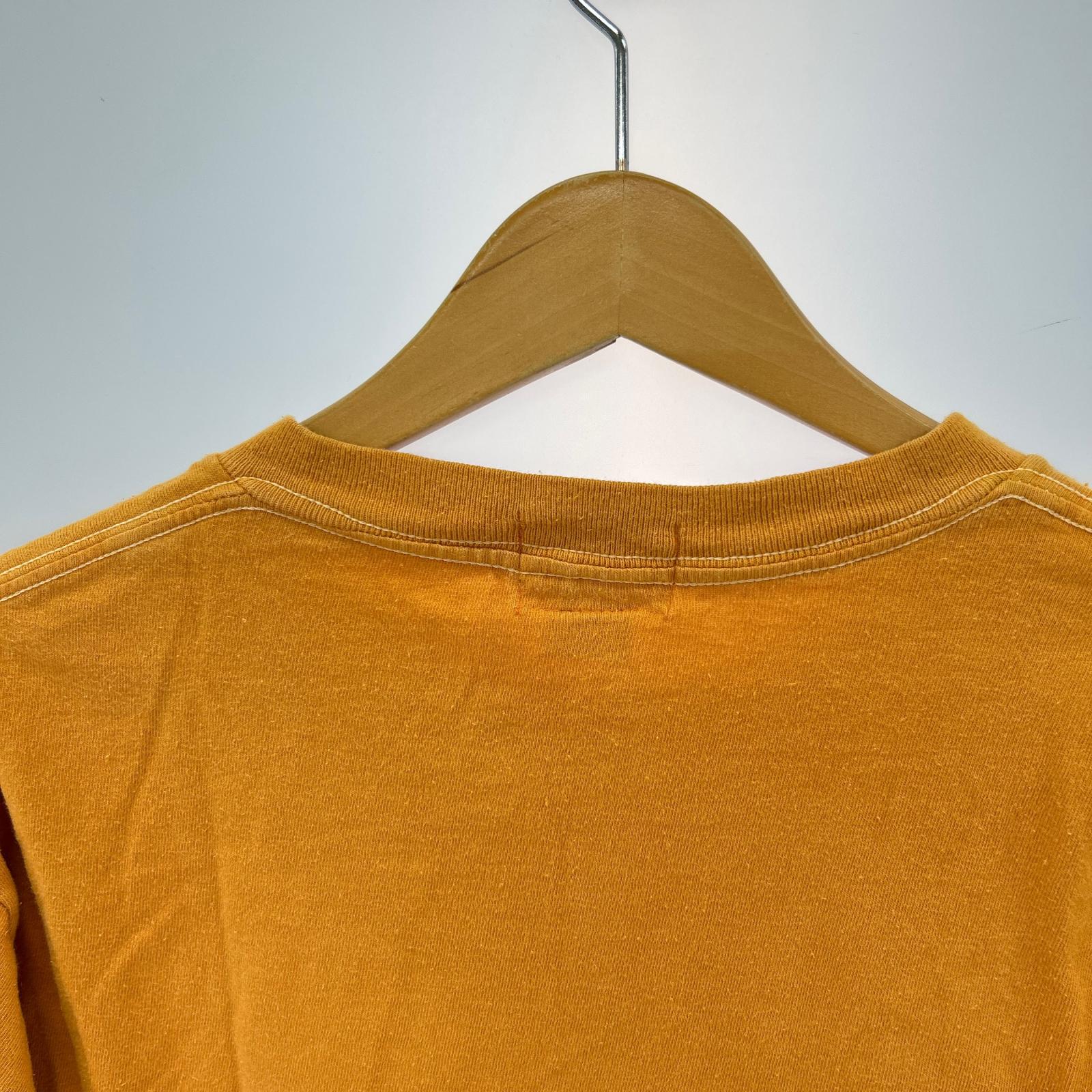 半袖Ｔシャツ 90s 吹き出しタグ VERY APE UK カレッジロゴ Tシャツ オレンジ オレンジ