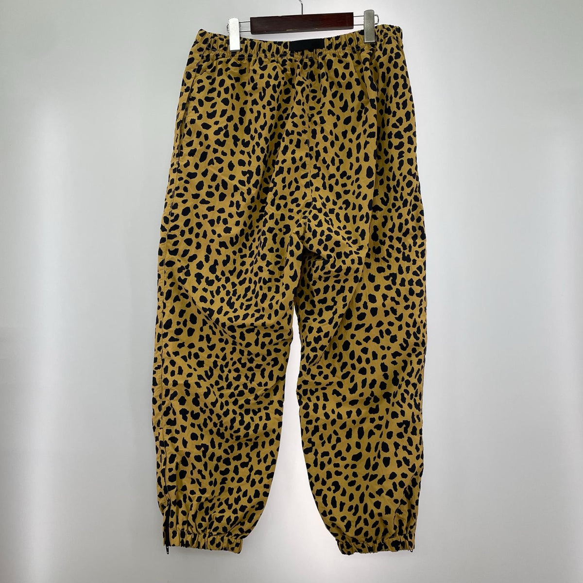 パンツ × gramicci レオパード ナイロンパンツ M ブラウン