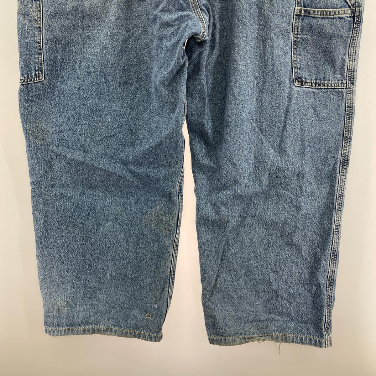 デニムパンツ デニムペインターパンツ ブルー