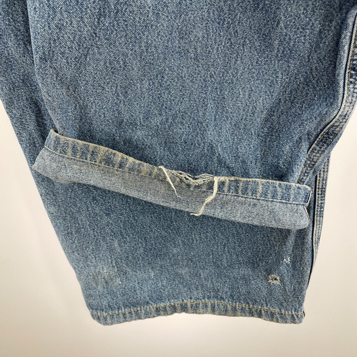 デニムパンツ デニムペインターパンツ ブルー