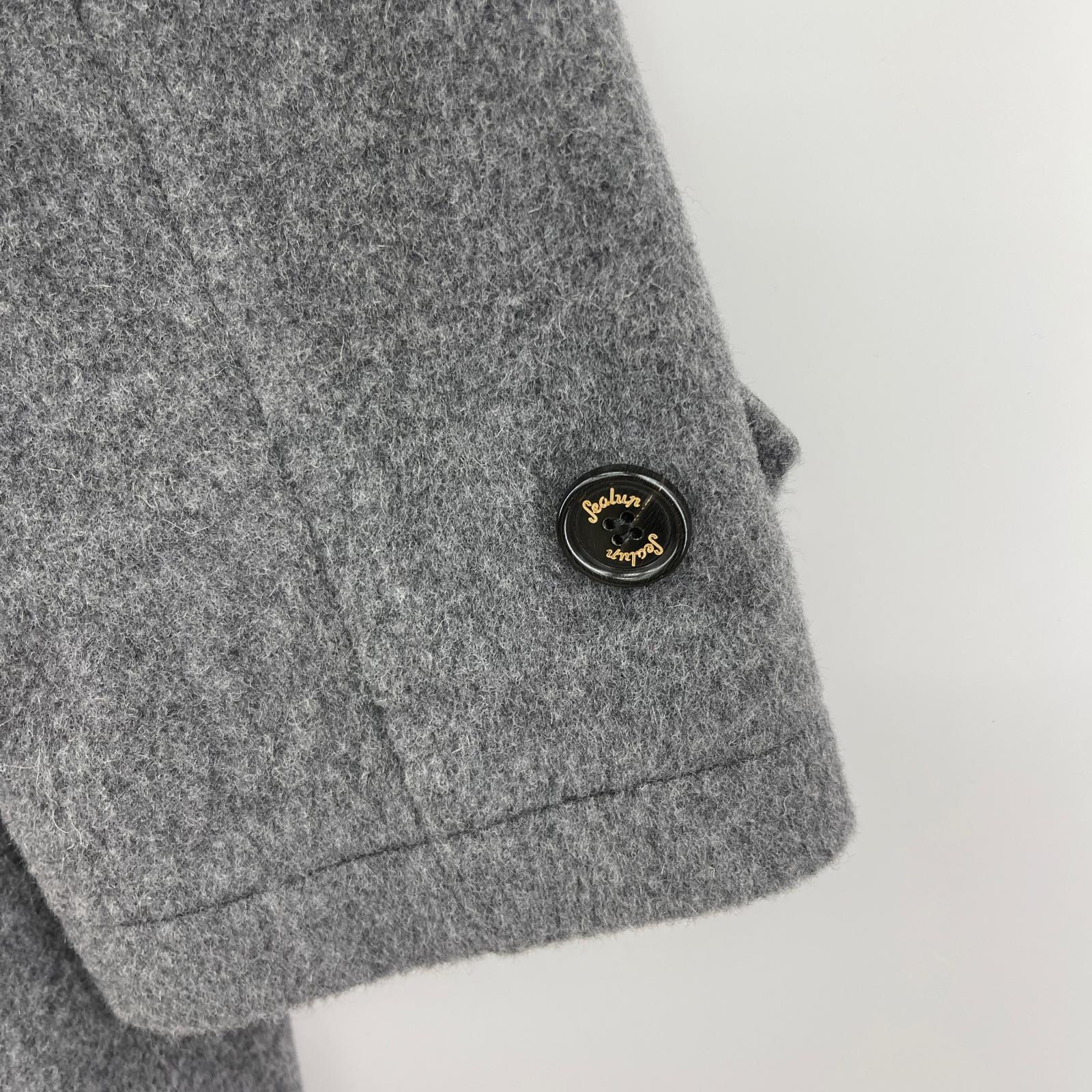 ジャケット SEALUP ウール Pコート グレー (50) 50 グレー