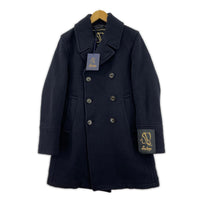 ジャケット SEALUP ウール Pコート 紺 (44) 44 ネイビー