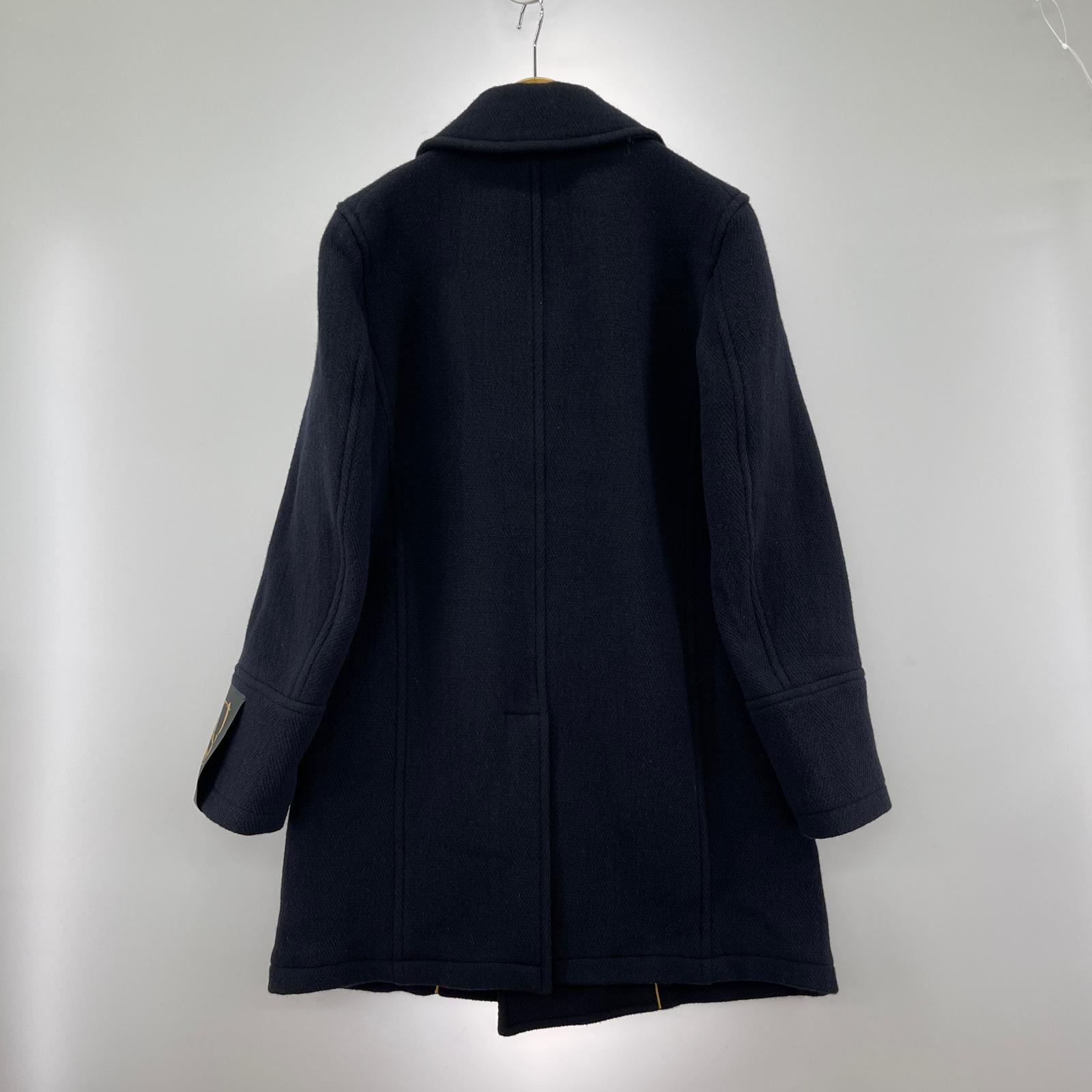 ジャケット SEALUP ウール Pコート 紺 (44) 44 ネイビー