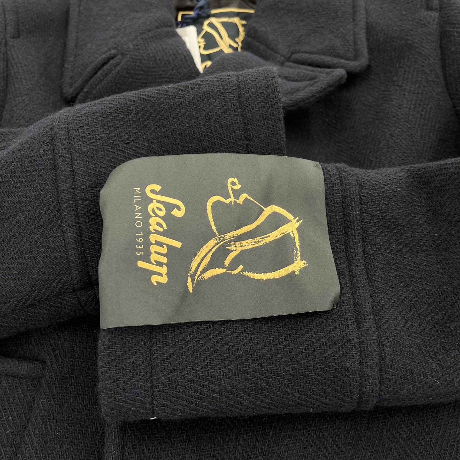 ジャケット SEALUP ウール Pコート 紺 (44) 44 ネイビー