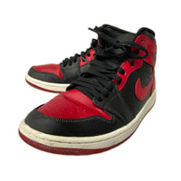 スニーカー AIR JORDAN 1 MID Bred 554724-074 (27.5cm) 27.5cm (US9 1/2 UK9 EU45)
