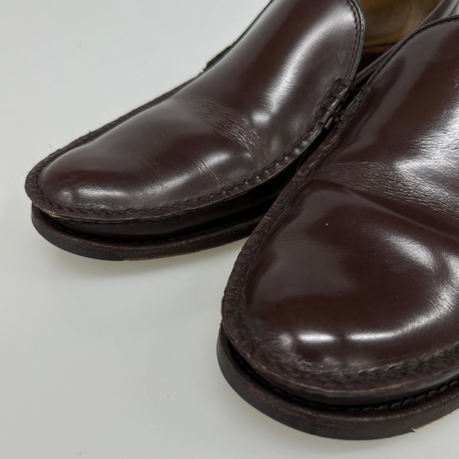シューズ コブラヴァンプ 茶 レザー 24.0cm 24cm (US6 UK5 1/2 EU38) ブラウン