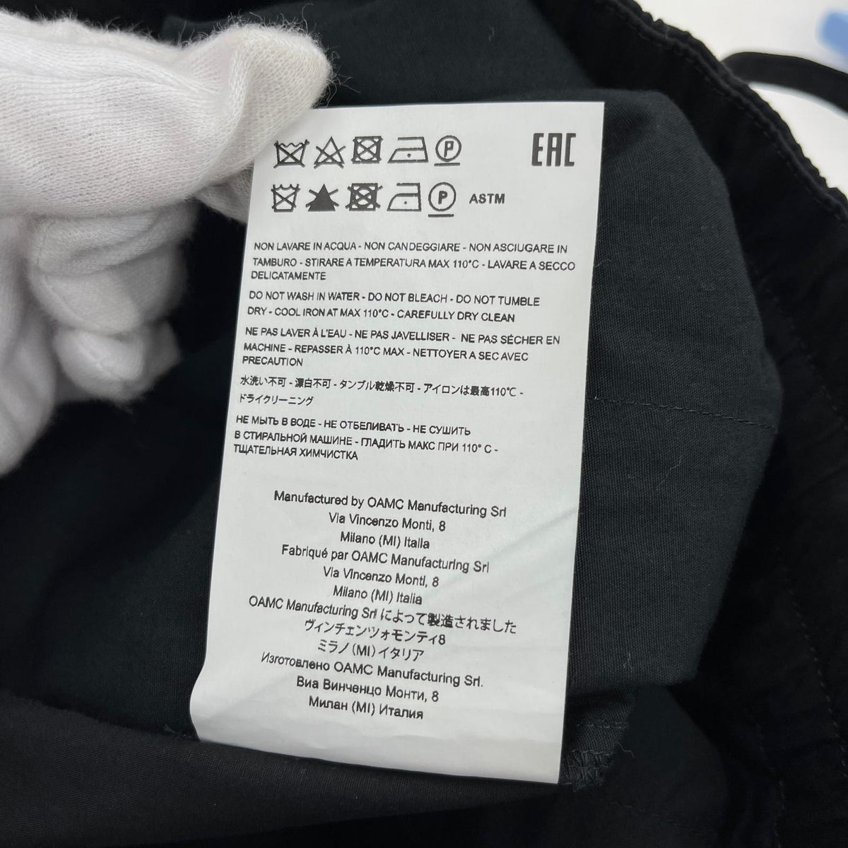 パンツ 24E28OAU45 M ブラック