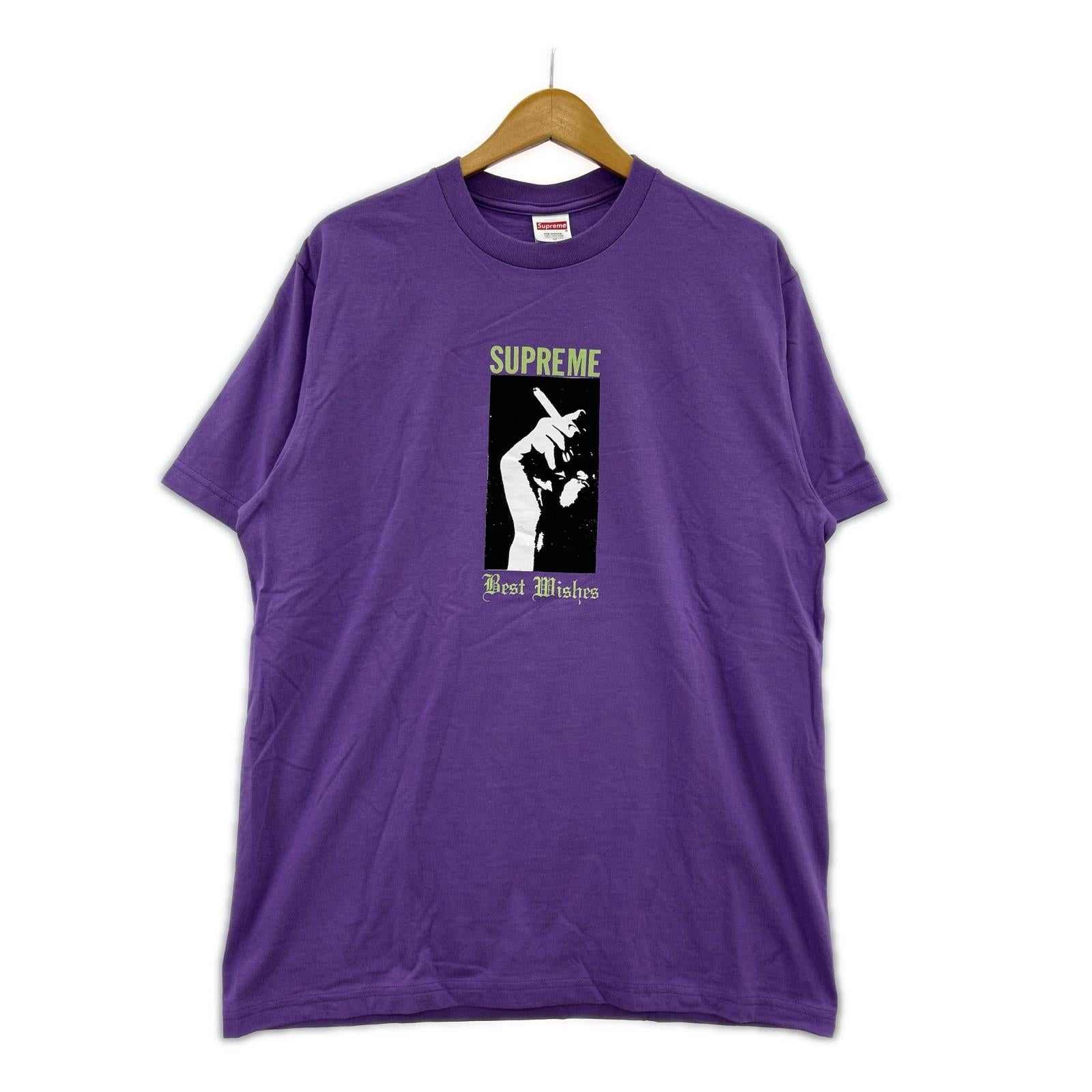 半袖Ｔシャツ Supreme Wish Tee Purple L M パープル