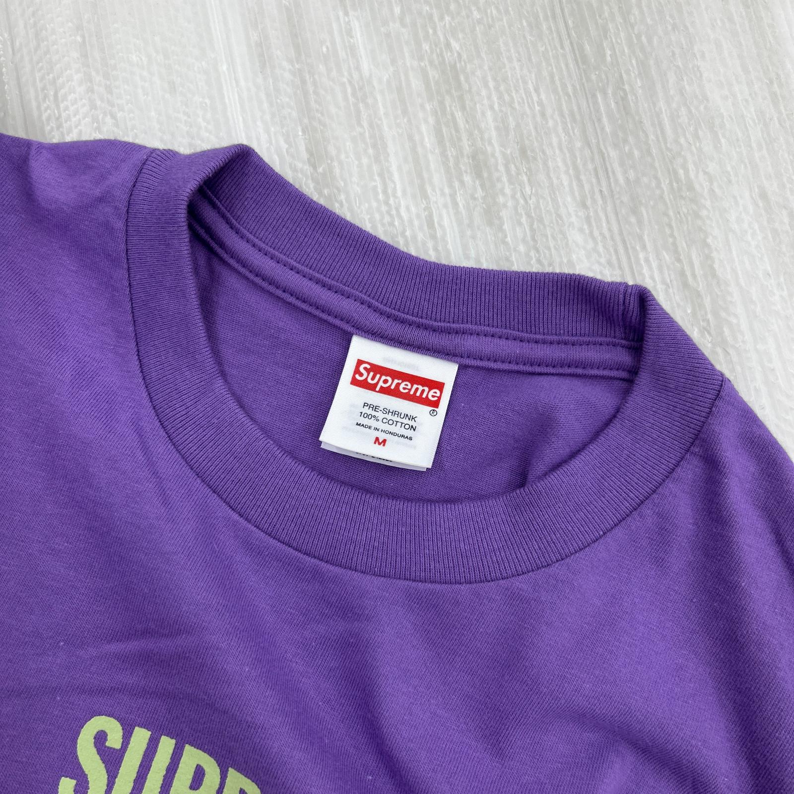 半袖Ｔシャツ Supreme Wish Tee Purple L M パープル