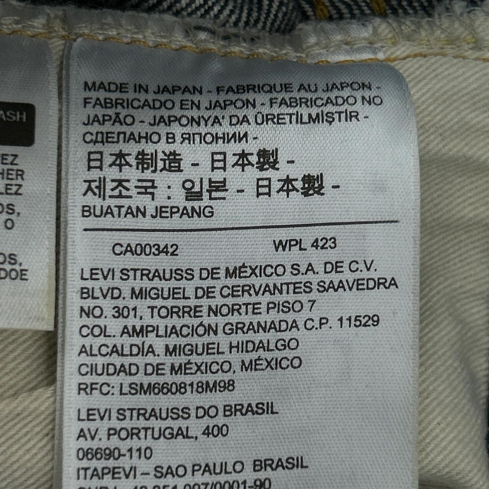 デニムパンツ LVC 501XX 1955 復刻 34 ブルー