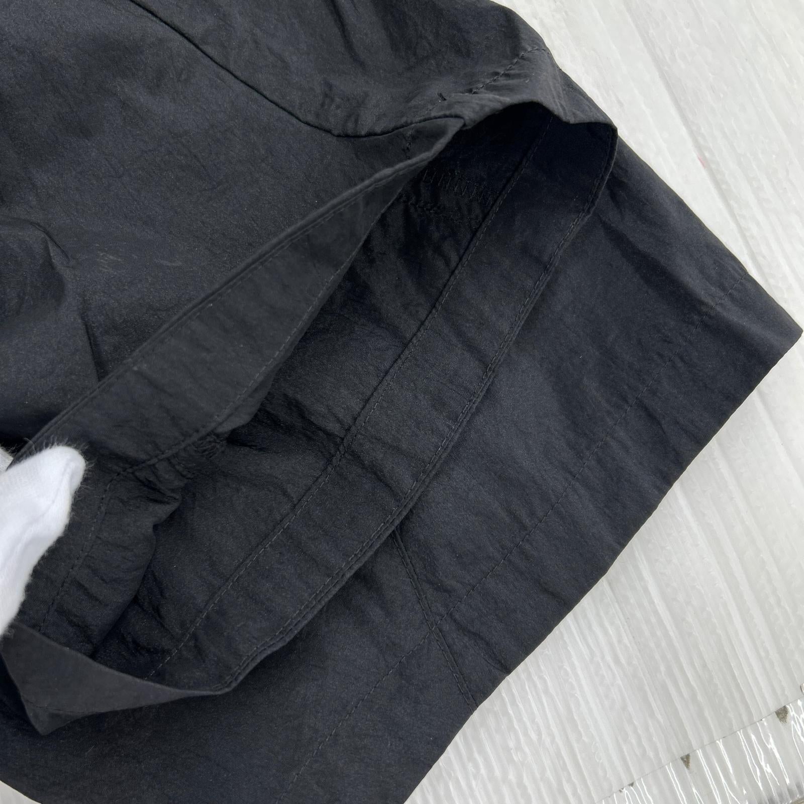 パンツ ×GOOPiMADE Strap Baggy Slacks 1 黒 ブラック