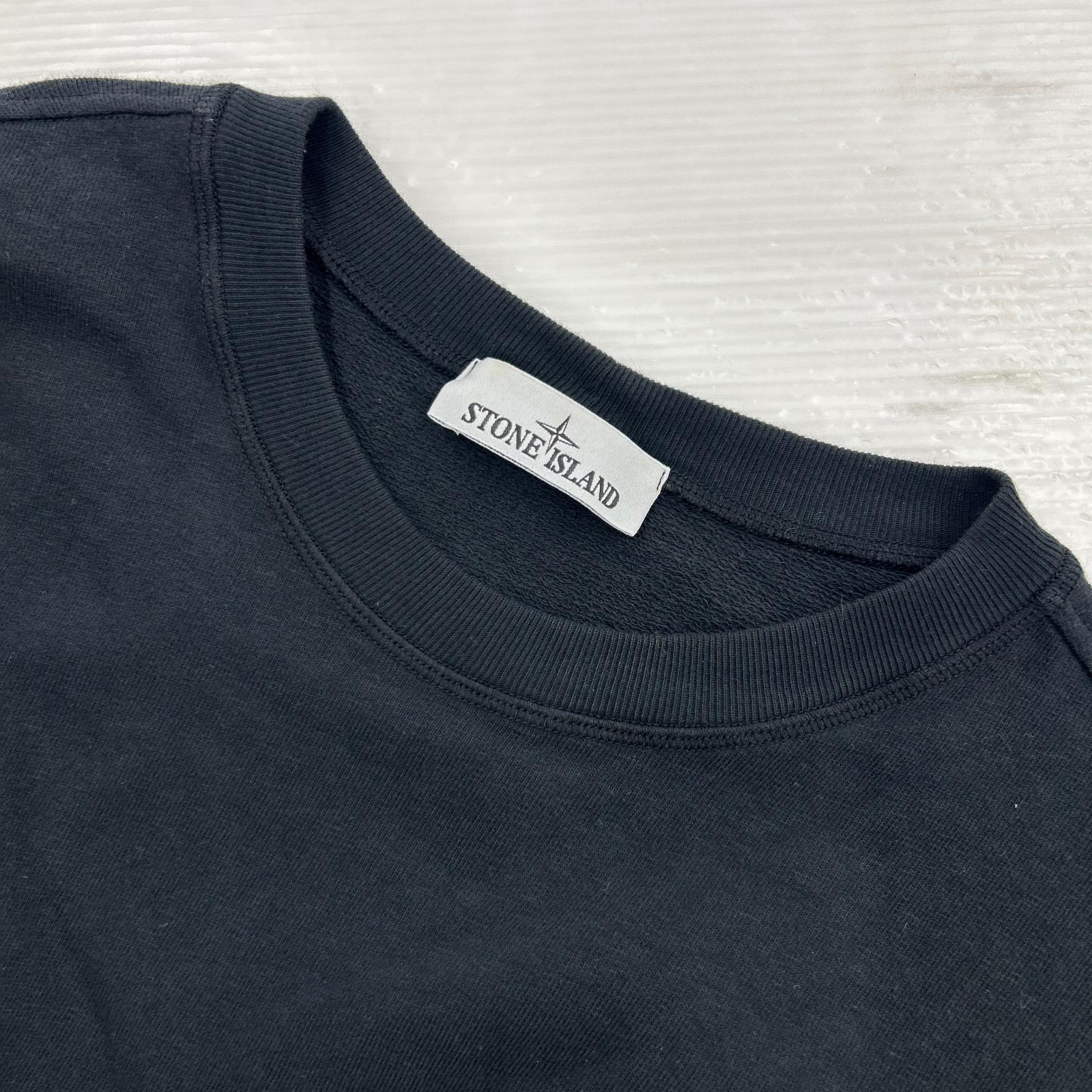 スウェット クルーネック スウェット ブラック XL ブラック