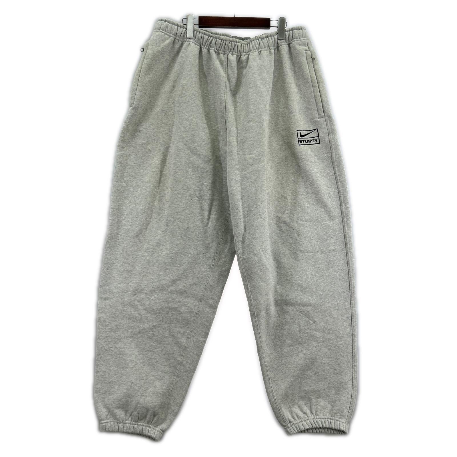 パンツ ×STUSSY WASHED FLEECE PANT グレー