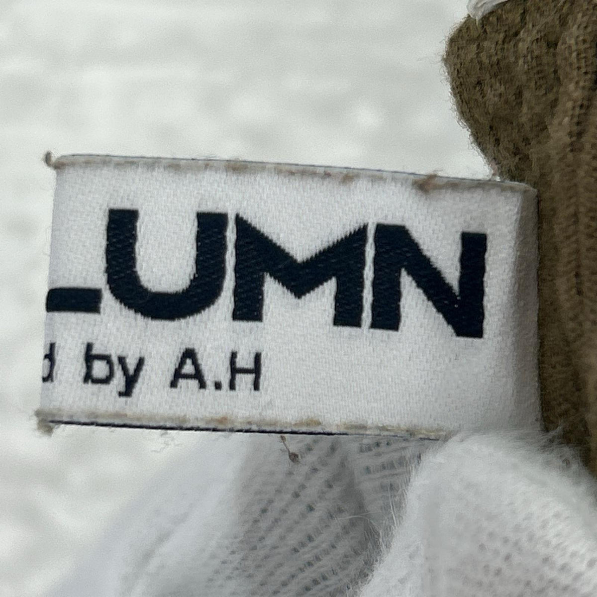 パンツ CAHLUMN/Linen Gym Pant/L/ﾌﾞﾗｳﾝ L ブラウン