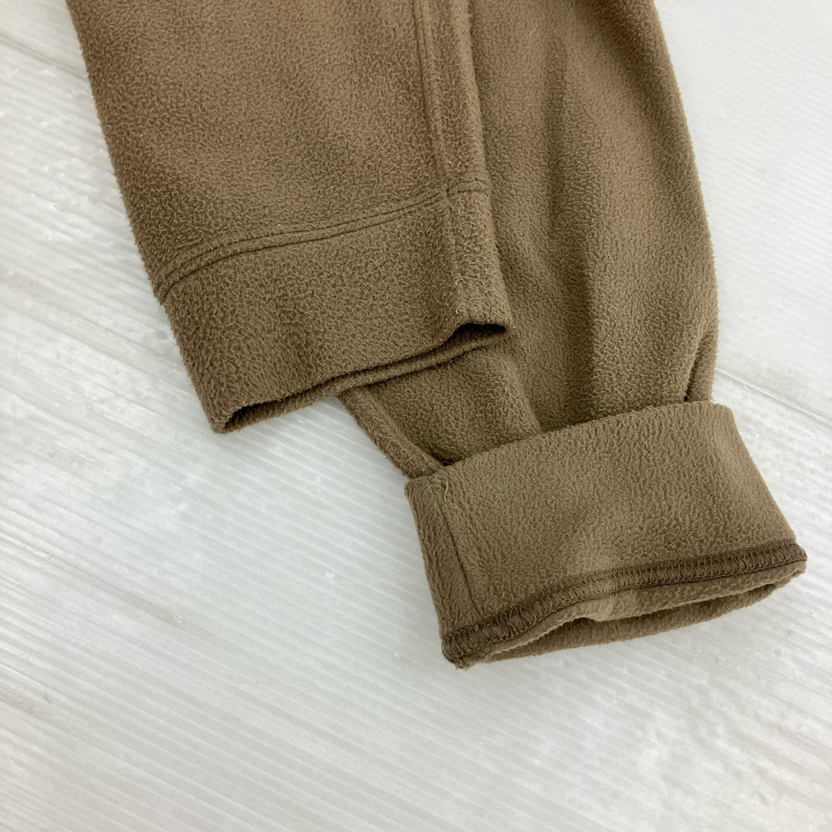 パーカー Micro Fleece Hoodie BEG L L ブラウン