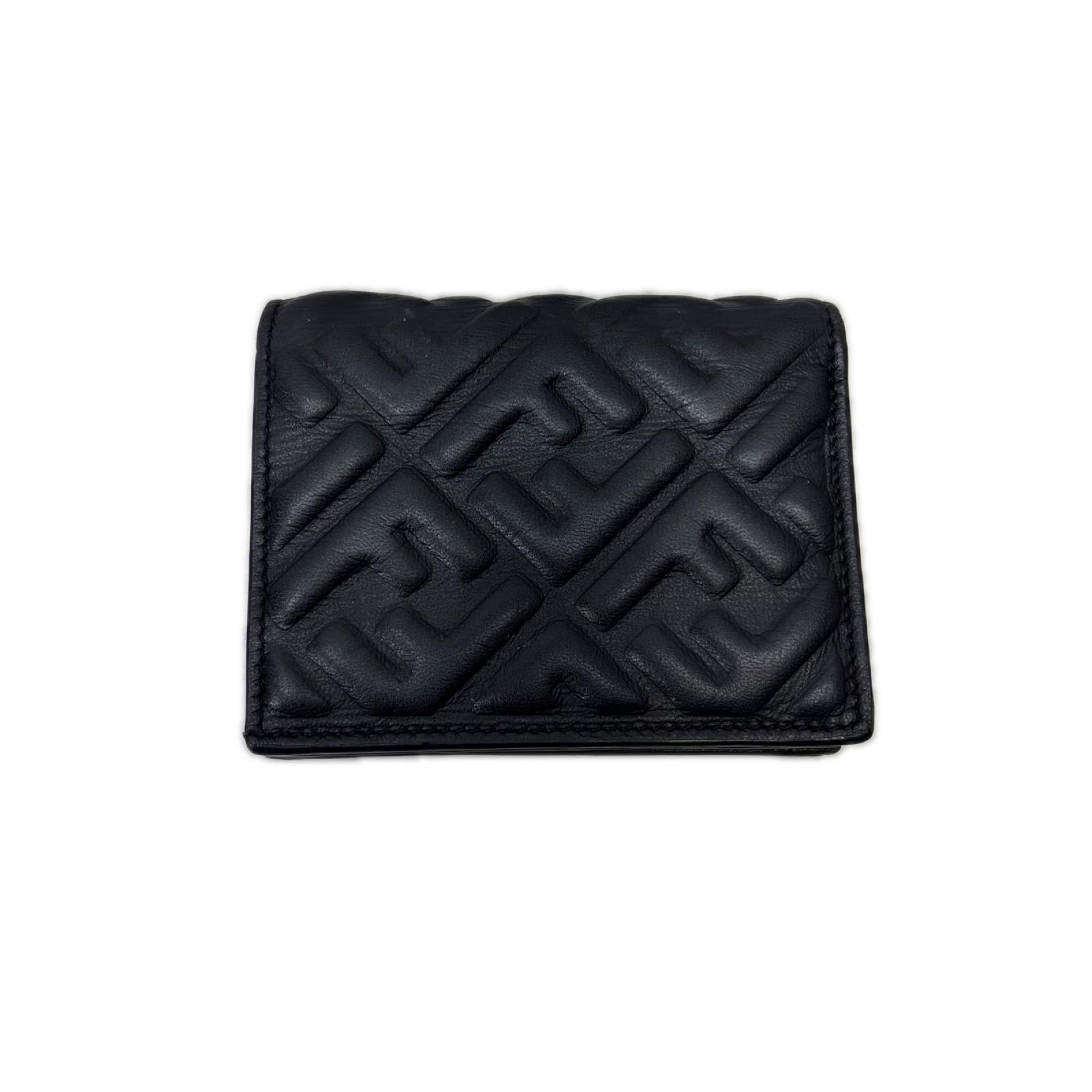 FENDI/バゲット マイクロ/三つ折り財布