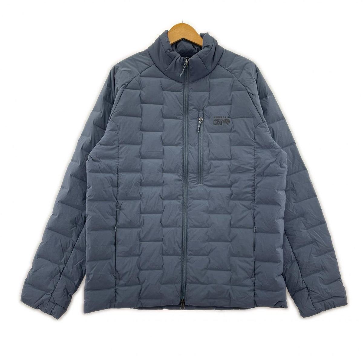 ダウンジャケット MOUNTAIN HARDWEAR/ストレッチダウンジャケット/青 L ブルー