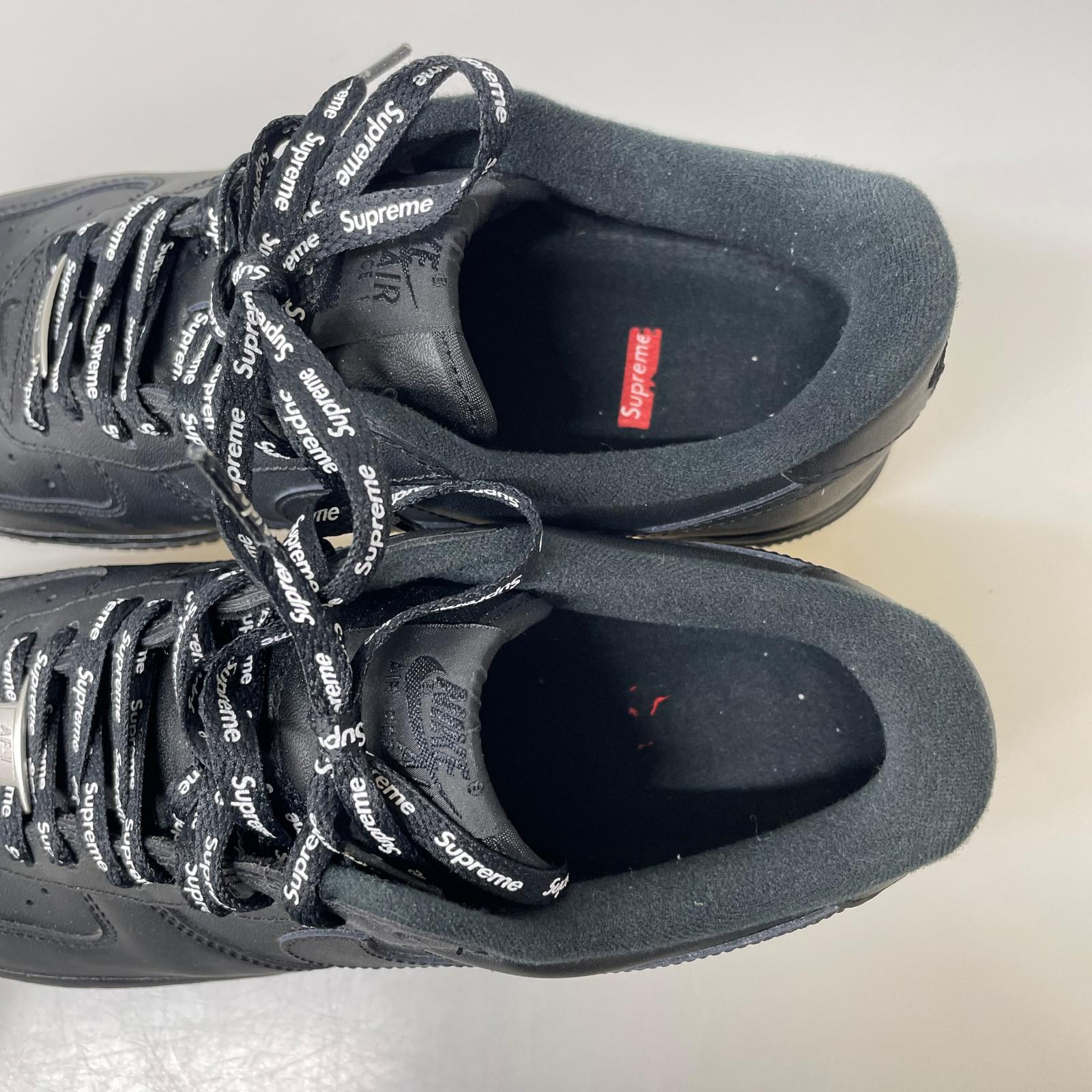スニーカー ×SUPREME AF1 LOW 27.0cm 27cm (US9 UK8 1/2 EU44) ブラック